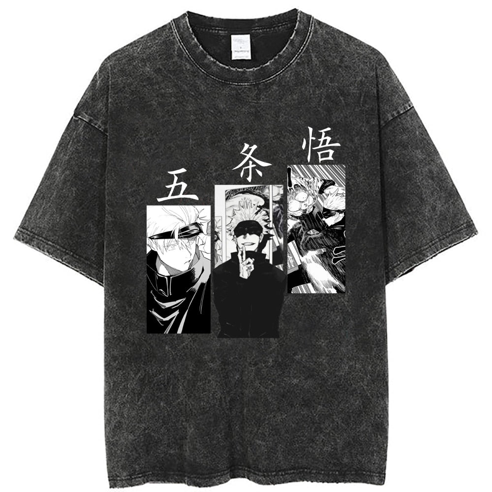 Jojo Satoru -Jujutsu Kaisen T-shirt DarkGrey v2
