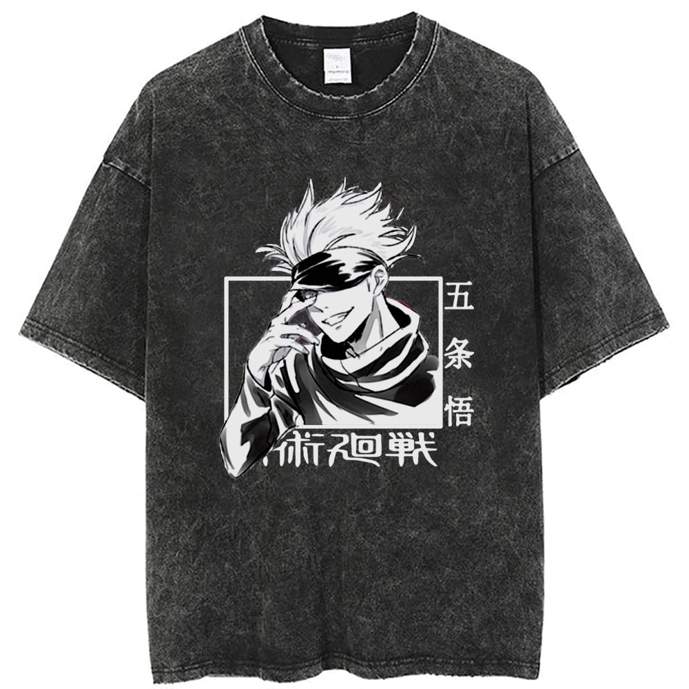 Jojo Satoru -Jujutsu Kaisen T-shirt DarkGrey