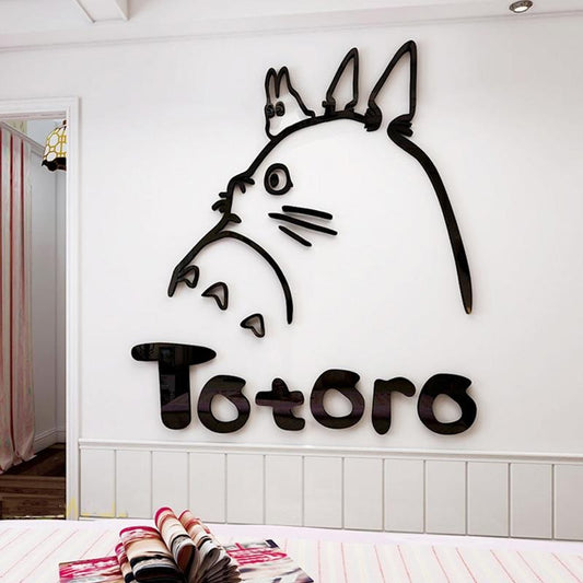 Totoro 3D Wall Sticker DIY Wallpaper