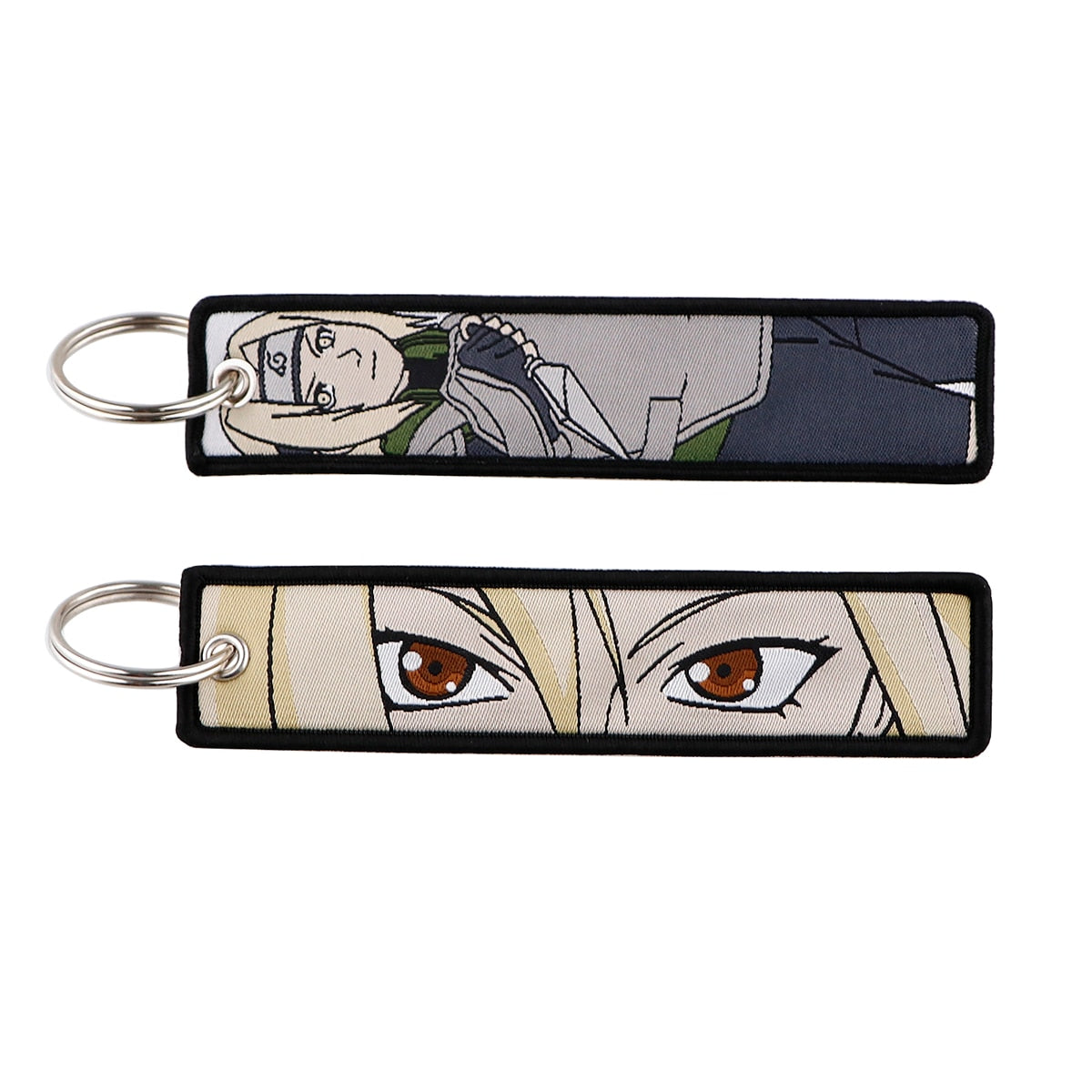 Naruto Embroidered Keychain Key Ring 15