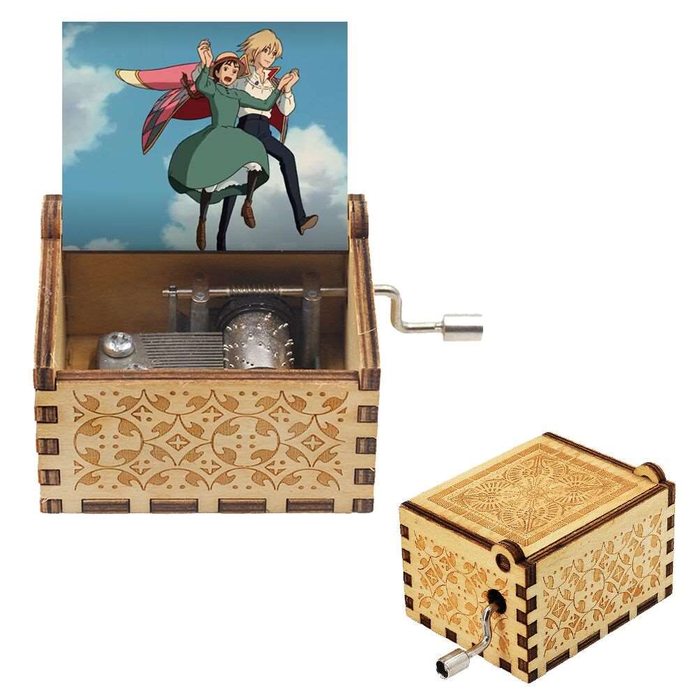 Howl's Moving Castle Music Box Design Three