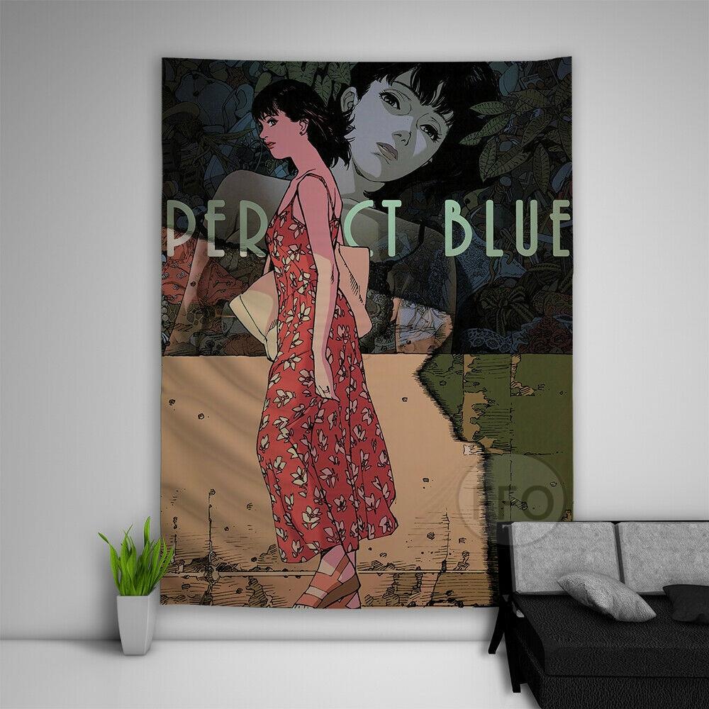 Perfect Blue Wall Tapestry