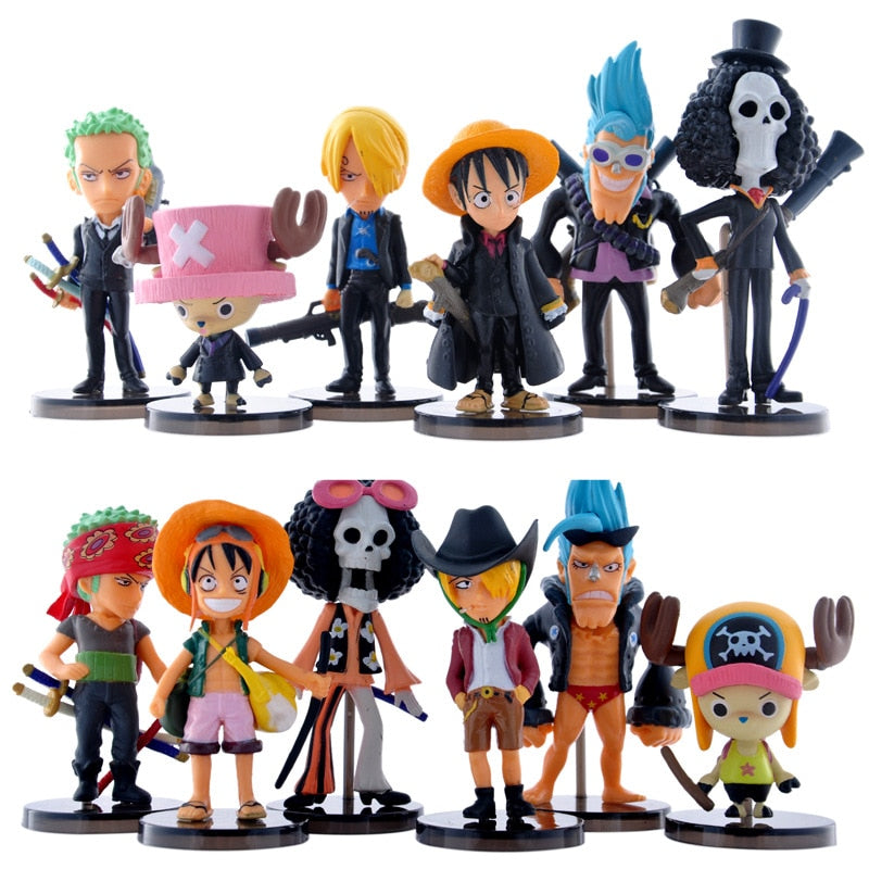 One Piece Anime Set Action Figure 6pcs/set