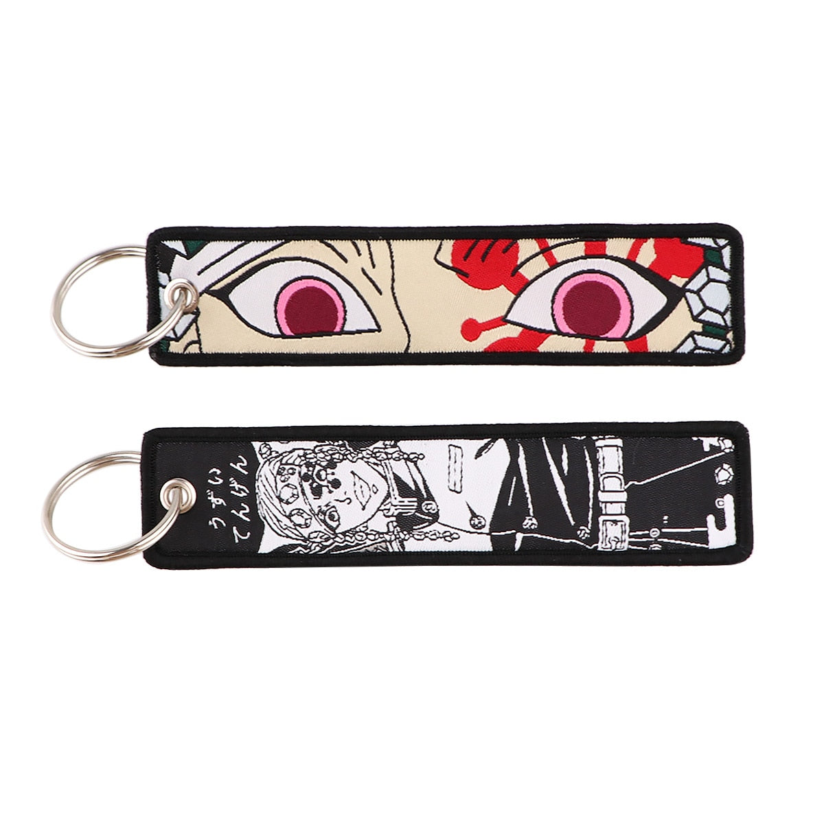 Anime Embroidery Keychain Key Ring 26