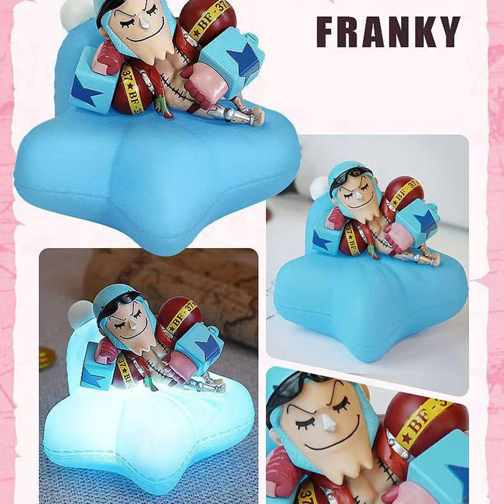 One Piece Night Sleeping Light figure Box Franky