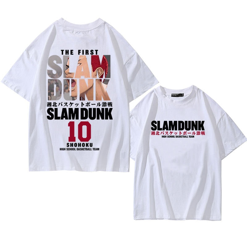 Slam Dunk summer T-Shirt anime Tshirt – OTAKUSTORE