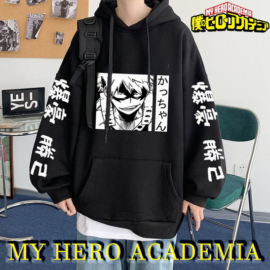My Hero Academia Oversized Printed Hoodie