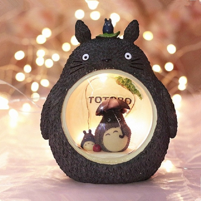 My Neighbor Totoro Figure Model LED Night Light TOTORO C