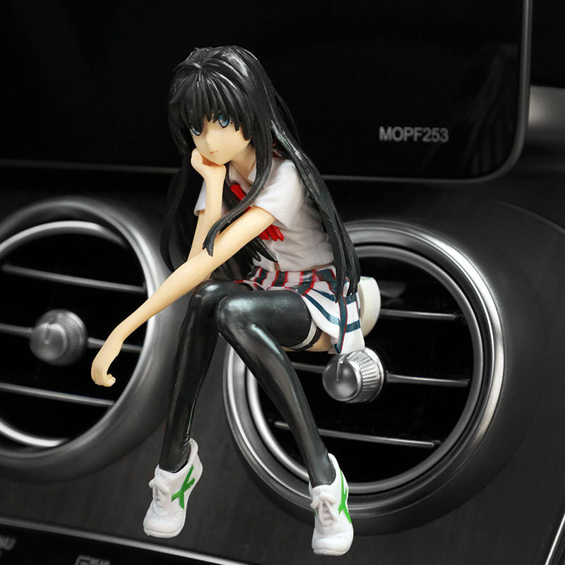 OSkour 3-teiliges Anime-Auto-Lufterfrischer-Geschenkset, Anime- Lufterfrischer zum Aufhängen für Autos, Cartoon, aromatische  Räucherstäbchen, Lufterfrischer, Rückspiegel-Zubehör,B : : Auto &  Motorrad