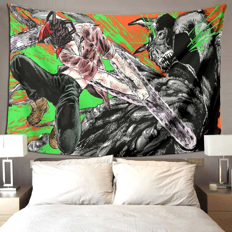 Chainsaw Man Wall Tapestry 14