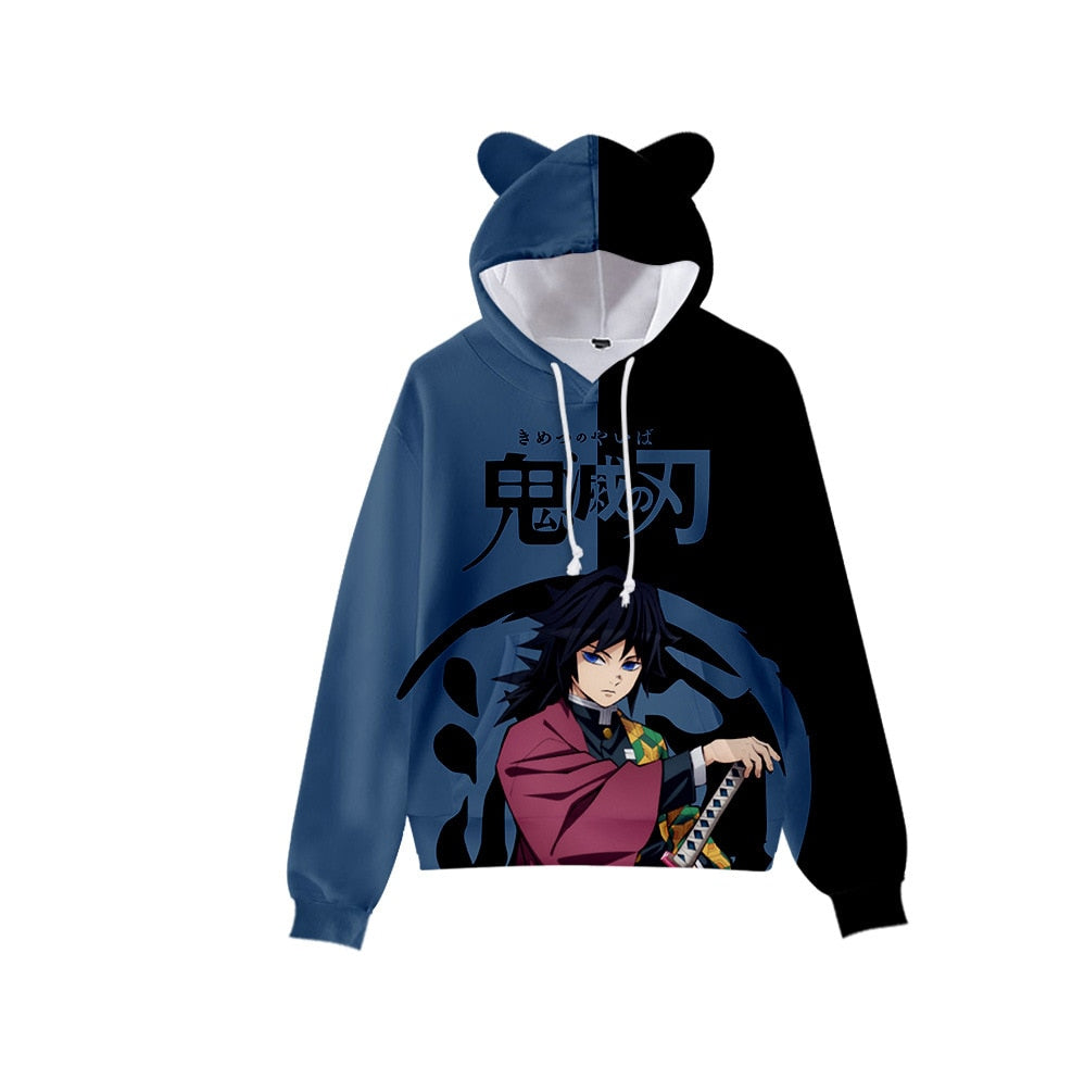 Anime hoodie best sale with ears