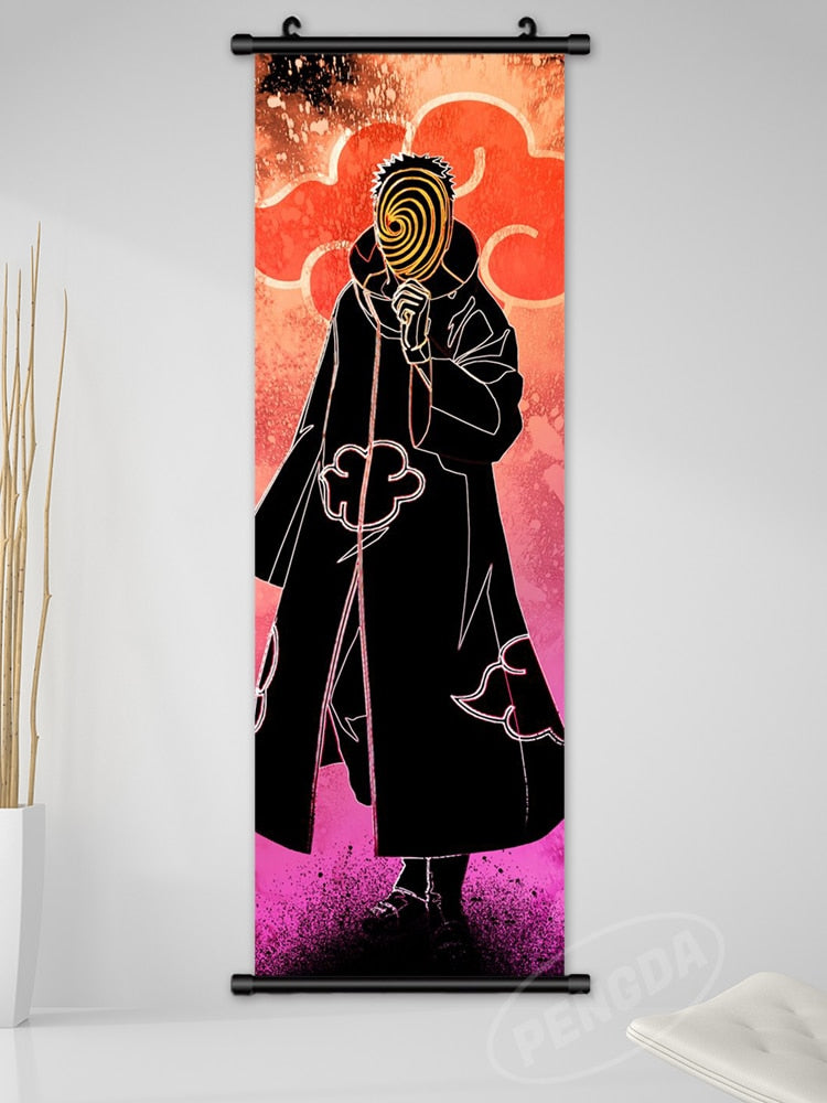 Naruto Silhouette Scroll Poster V-30237 25x75cm