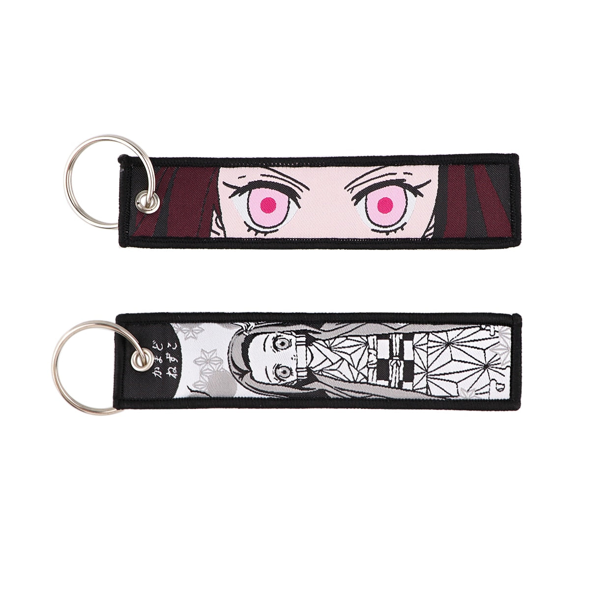 Anime Embroidery Keychain Key Ring 72