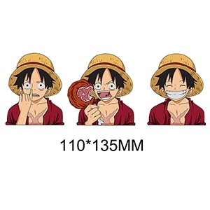 One Piece 3D Sticker LUFFYMEAT 1 piece