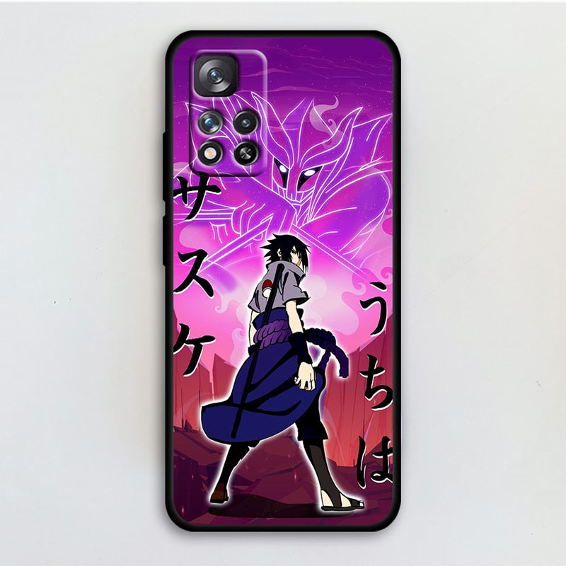 Naruto Team 7 Phone Case For Xiaomi Redmi Note Sasuke