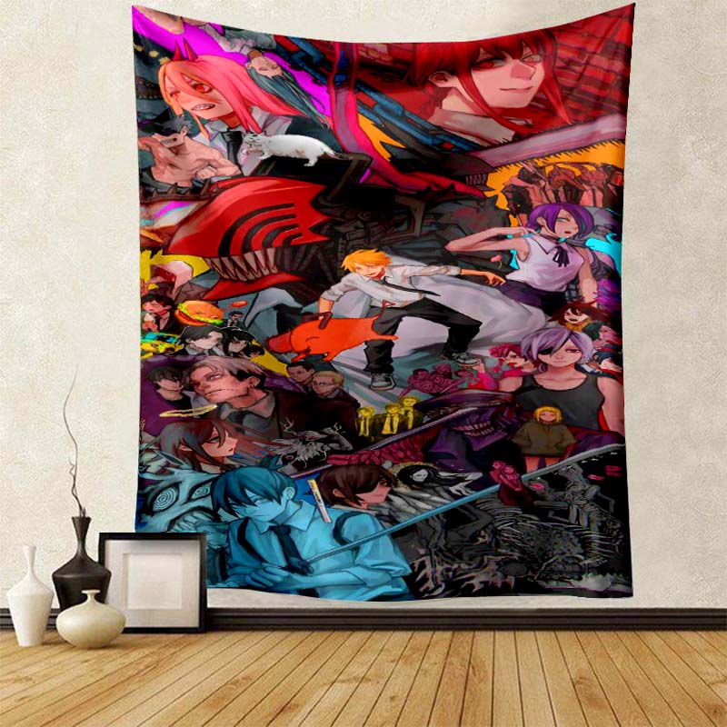Chainsaw Man Wall Tapestry 4