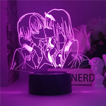 Zero Two Night Light Lamp 4 16 color with remote