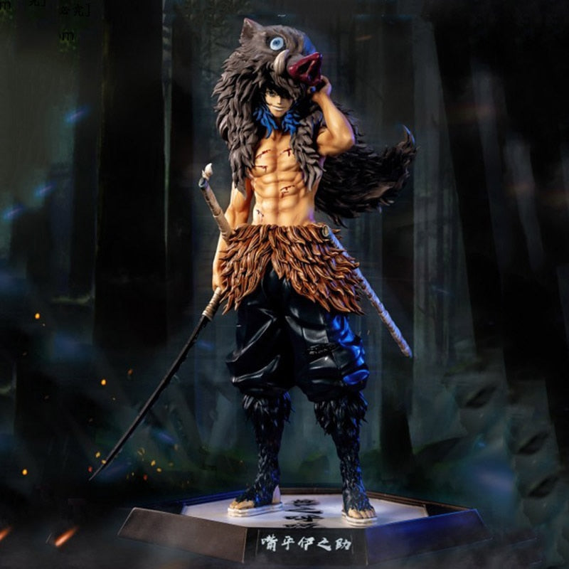 Anime Demon Slayer Villains Figure 30cm Inosuke