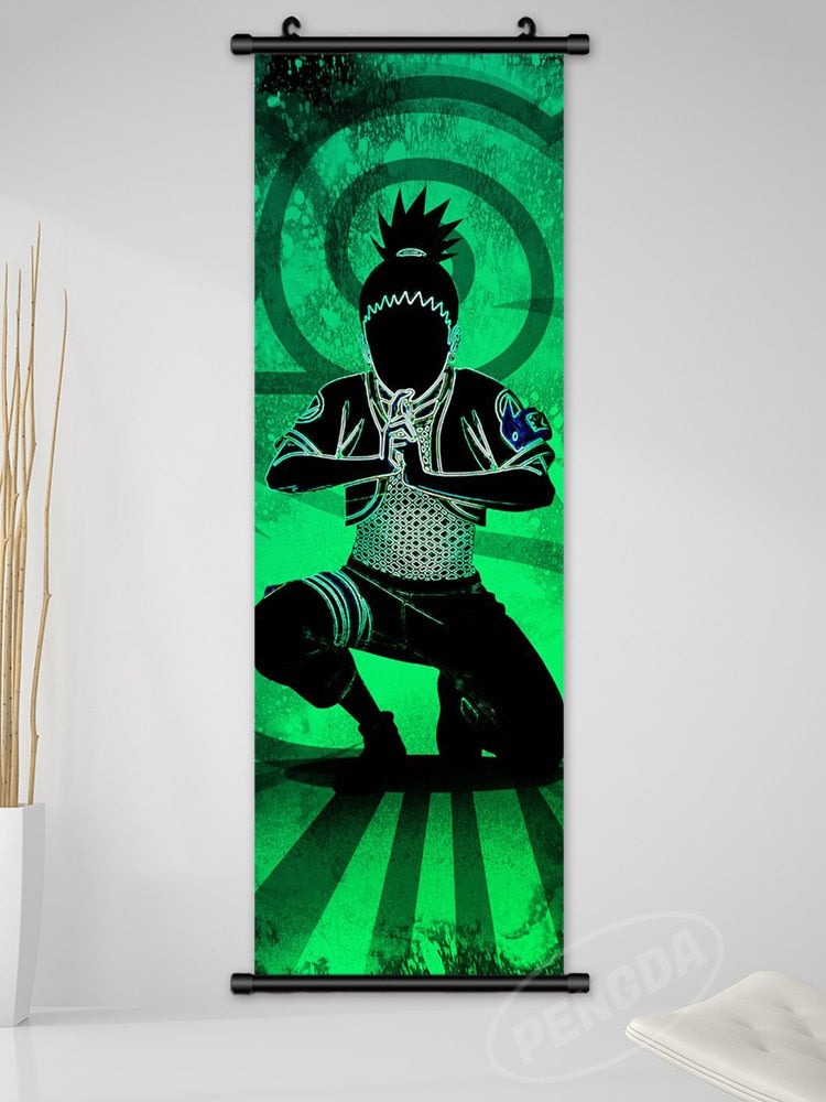Naruto Silhouette Scroll Poster V-30235 25x75cm
