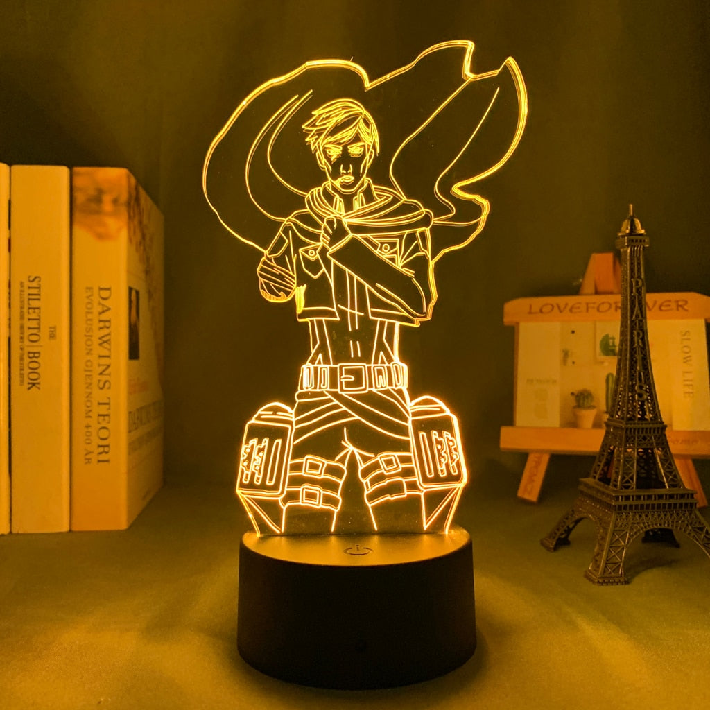 Attack on Titan Night Light Lamp A14 7 colors
