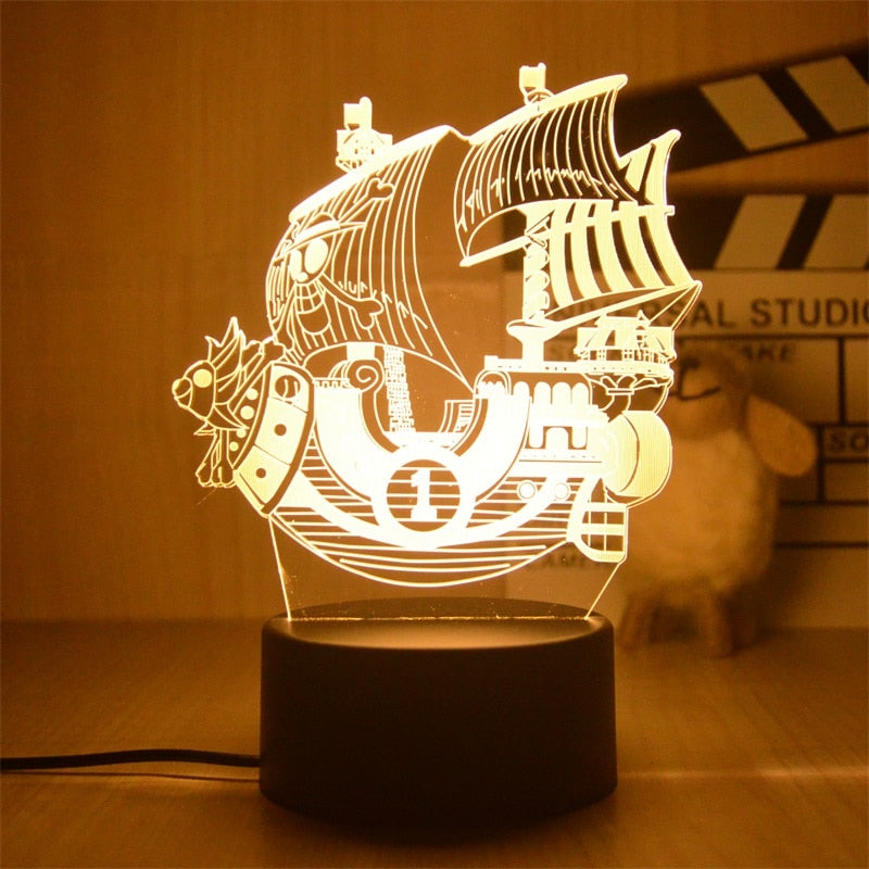 One Piece Night Light Lamp 14 18CM