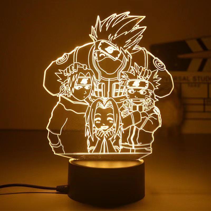 Naruto Night Light Lamp 3 18CM