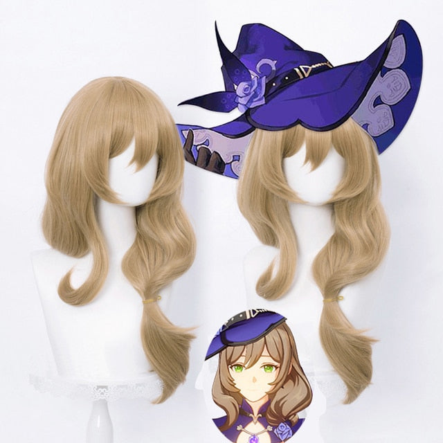 Genshin Impact Cosplay Wig Lavender
