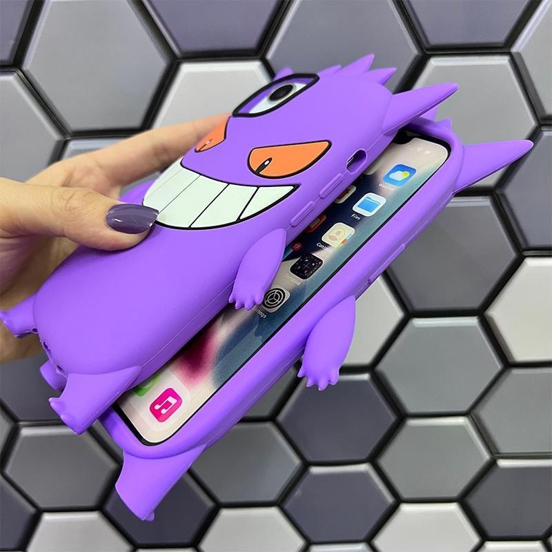 Gengar Silicon Phone Cases For iPhone
