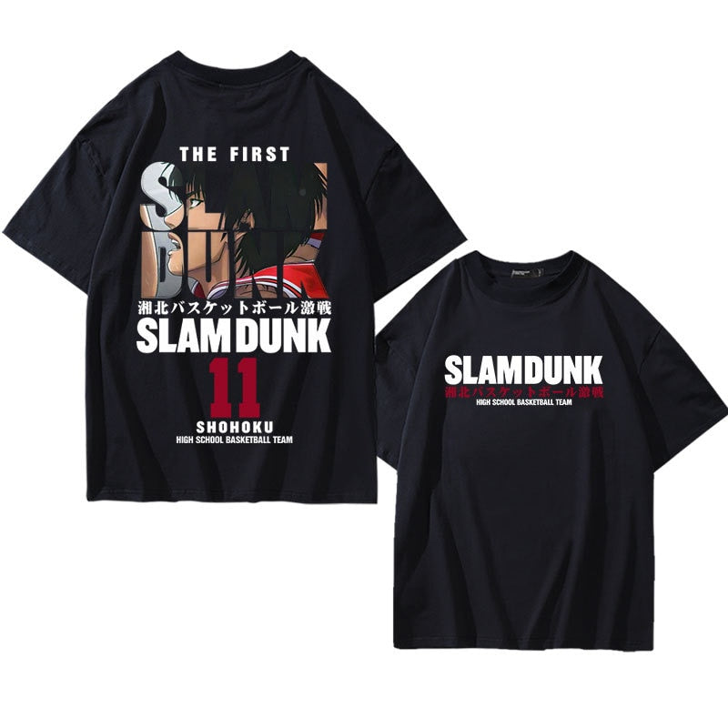 Slam Dunk summer T-Shirt Black v2
