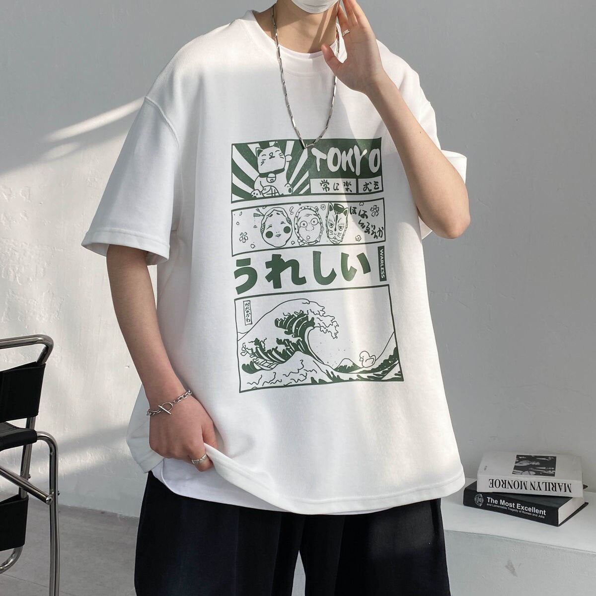 Anime Tokyo Men Tshirts