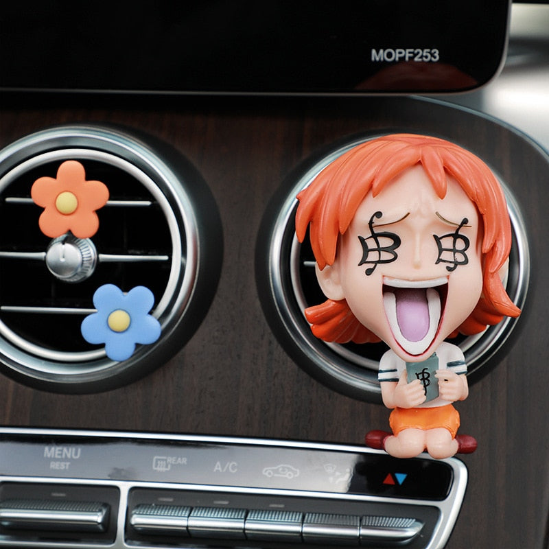 One Piece Mini Figur Auto Duft Diffusor Anime Auto Lufterfrischer