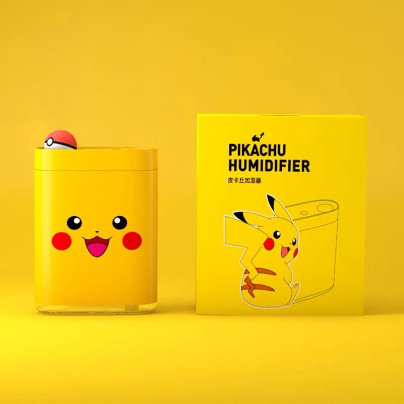 Humidificateur d'air intelligent portable Pokemon Pikachu, diffuseur  d'huiles essentielles USB, brumisateur, cadeau pour filles, animation  mignonne