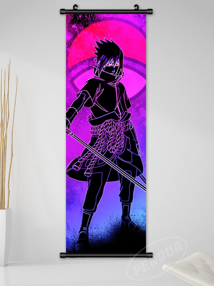 Naruto Silhouette Scroll Poster V-30246 25x75cm