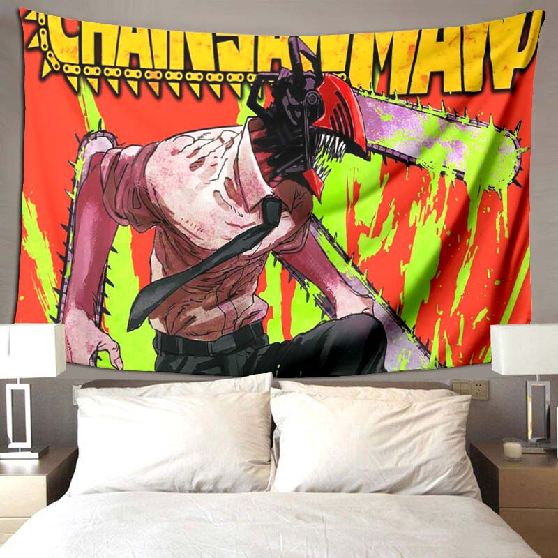 Chainsaw Man Wall Tapestry 9