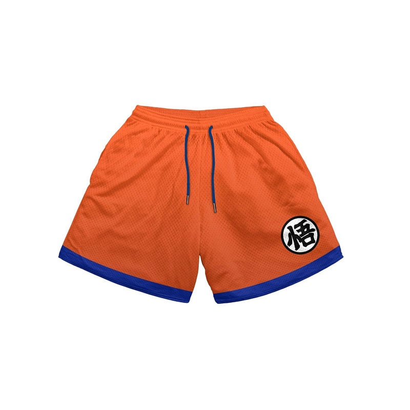 Dragonball Z Shorts orange