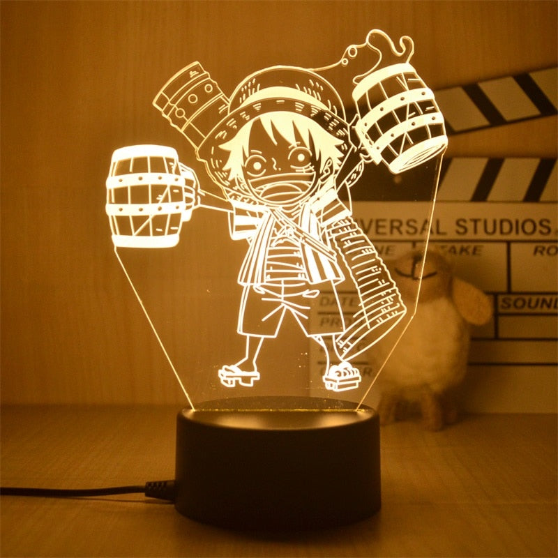 One Piece Night Light Lamp 20 18CM