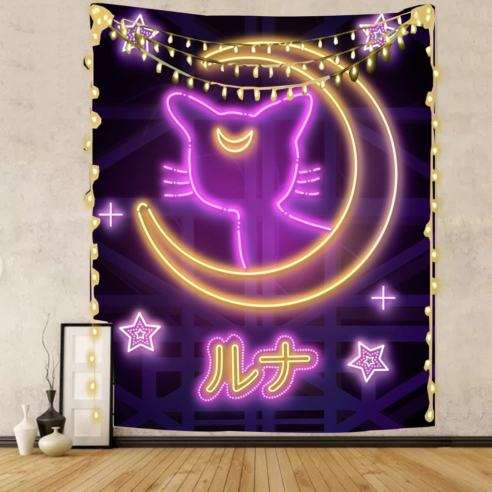 Sailor moon Wall Tapestry 2