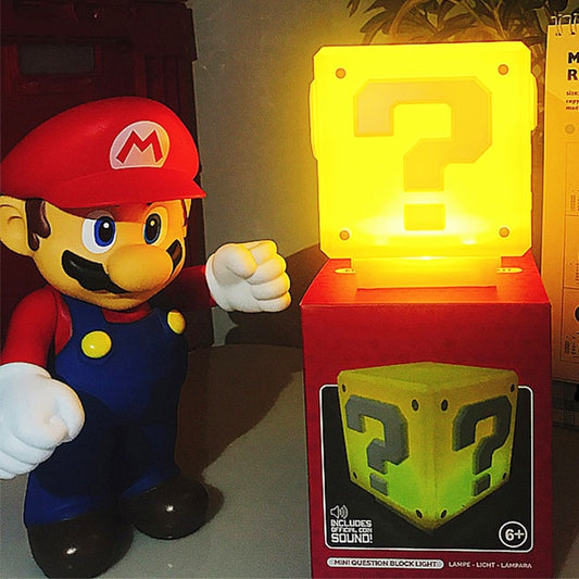 Super Mario Question Mark Night Light