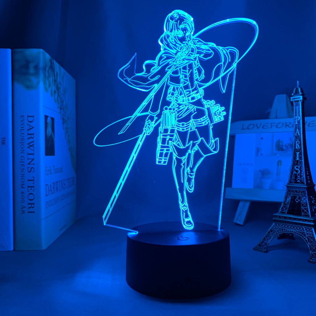 Attack on Titan Night Light Lamp A7 7 colors