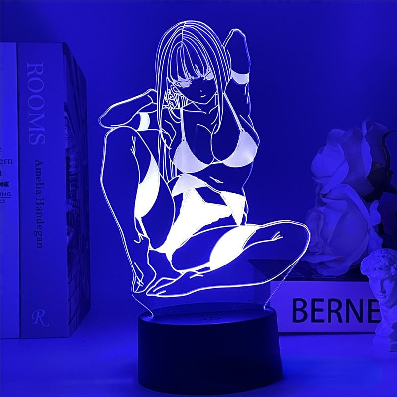 Zero Two Night Light Lamp 14 16 color with remote