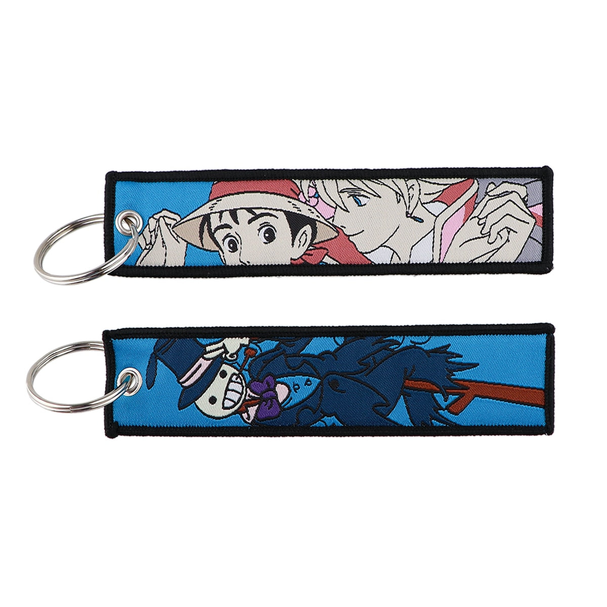 Anime Embroidery Keychain Key Ring 70
