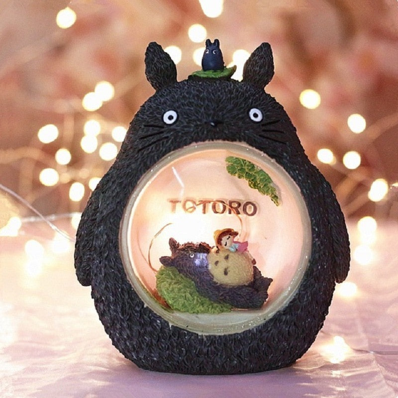 Mon voisin Totoro Led Lampe de Table Chargeable Luminosité Réglage  Protection des Yeux Nuit