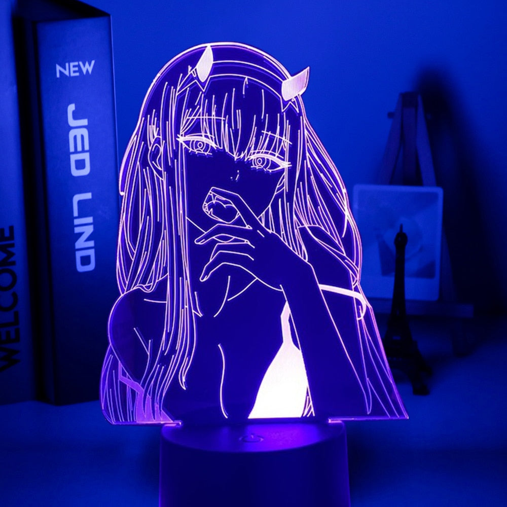 Zero Two Night Light Lamp A 16 color with remote