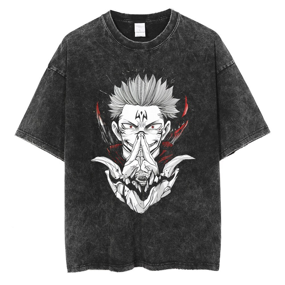 Denji - Jujutsu Kaisen T-shirt DarkGrey v4