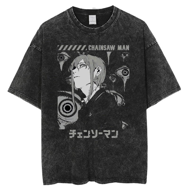 Makima - Chainsaw Man T-shirt Dark Grey