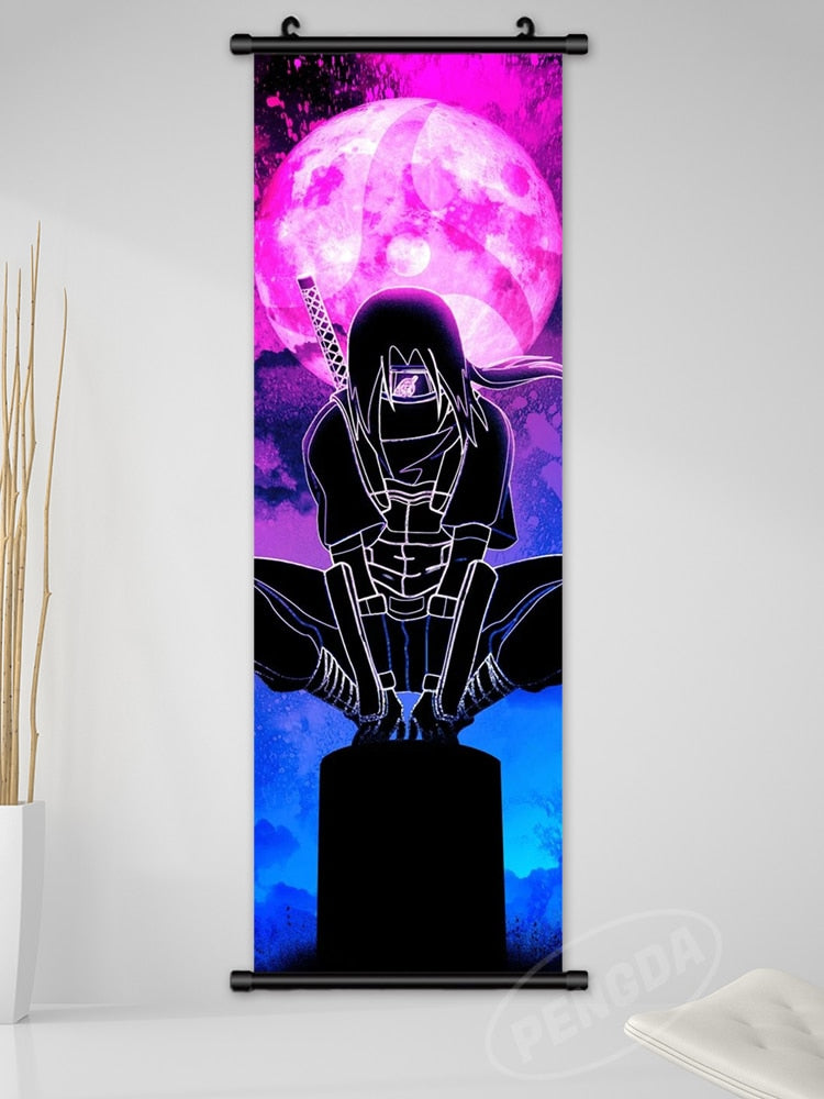 Naruto Silhouette Scroll Poster V-30240 25x75cm