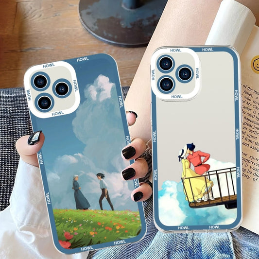 Howl's Moving Castle Anime Phone Case Iphone