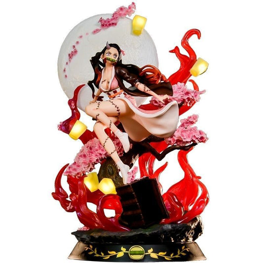 Nezuko Blood Demon Slayer Action Figurine Default Title