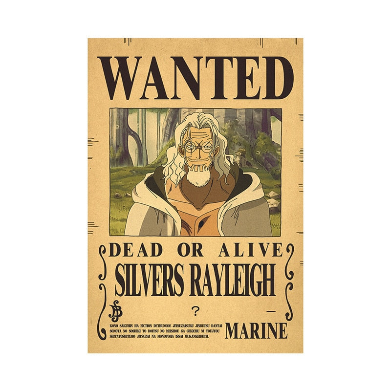 One piece poster Wanted billion berry's One Piece 23