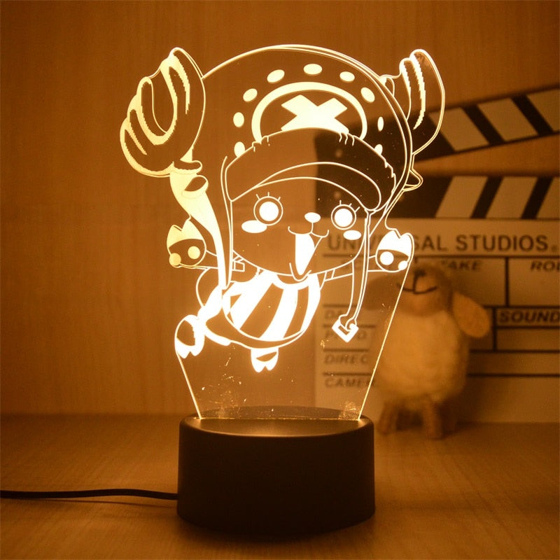 One Piece Night Light Lamp 12 18CM